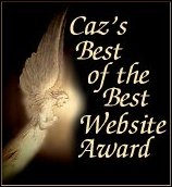 Caz's Best of the Best Website Award