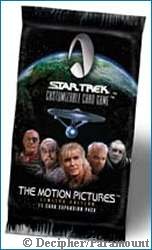 The Motion Pictures CCG Expansion Pack - Copyright Decipher/Paramount