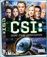 'CSI computer game' - copyright Ubi Soft