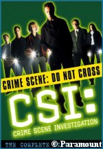  'CSI' Season One DVD Set - courtesy Amazon.com, copyright Paramount Home Entertainment