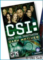 'CSI: Dark Motives' cover - copyright CBS/Ubi Soft, courtesy Amazon.com
