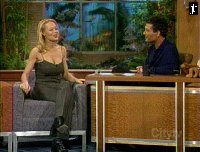 Jeri Ryan on the Howie Mandel show - courtesy the Official Jeri Lynn Ryan Homepage