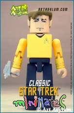 Captain Kirk MiniMate figure, copyright Art Asylum