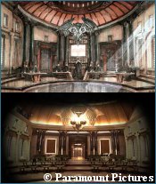 Romulan Senate concept art - copyright Paramount Pictures