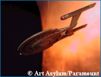 'NX-01 Model' photo - courtesy Figures.com, copyright Art Asylum/Paramount Pictures