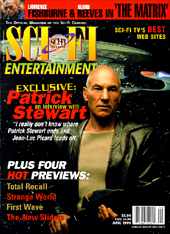 Sci-Fi Entertainment June Cover - copyright the Sci-Fi Channel