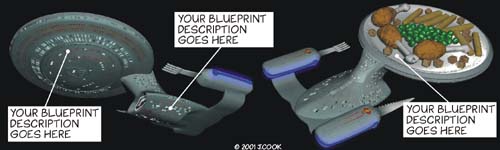 Sev Trek Cartoon Contest. Copyright 2000 by John Cook.