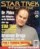 'Star Trek: The Magazine' - June issue -  copyright Paramount Pictures