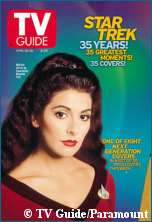 April 20th TV Guide 'Deanna Troi' Cover - Copyright TV Guide/Paramount