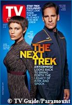 'TV Guide' cover photo - courtesy TV Guide, copyright TV Guide/Paramount Pictures