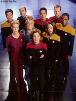'Voyager' season seven crew photo - copyright Paramount Pictures