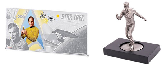 New Zealand Mint Releases Trek Notes and Figurine