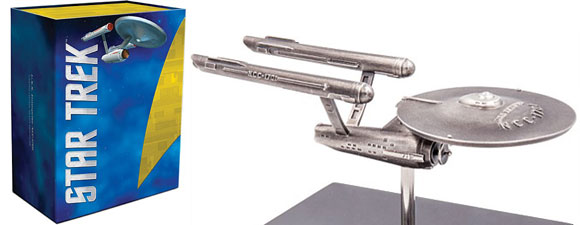 Silver Miniature USS Enterprise