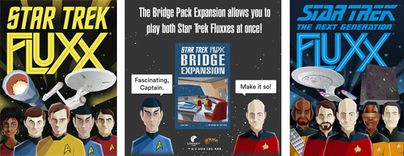 Star Trek Fluxx Card Games Coming Soon