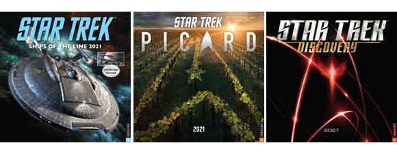 Star Trek 2021 Calendar Previews