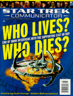Issue 122 of the Star Trek Communicator - Copyright the Official Star Trek Fan Club