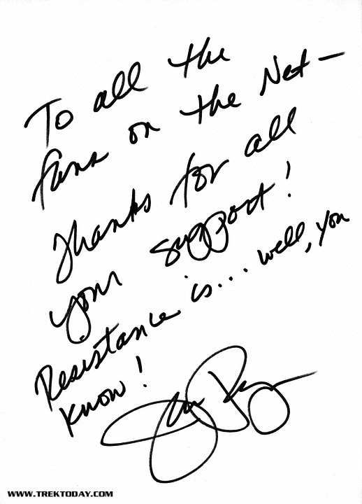 Jeri Ryan Thanks Her Internet Fans