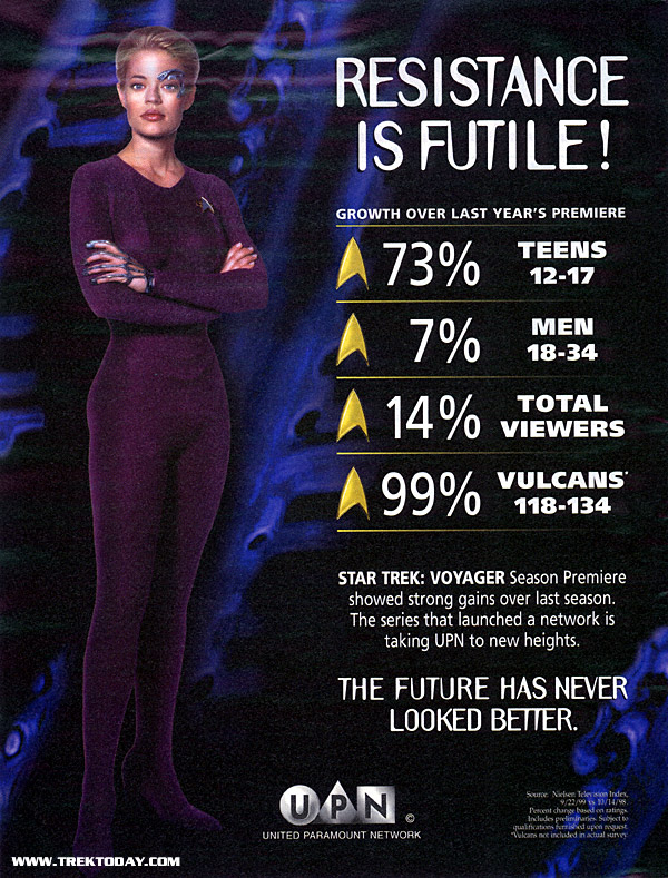 UPN Hollywood Reporter Ratings Ad